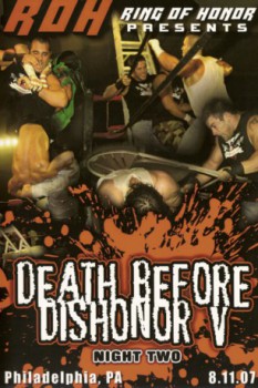 poster ROH Death Before Dishonor V: Night Two